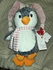 Cute Carried Away by Stepping Stones Plush Penguin Backback Nwt