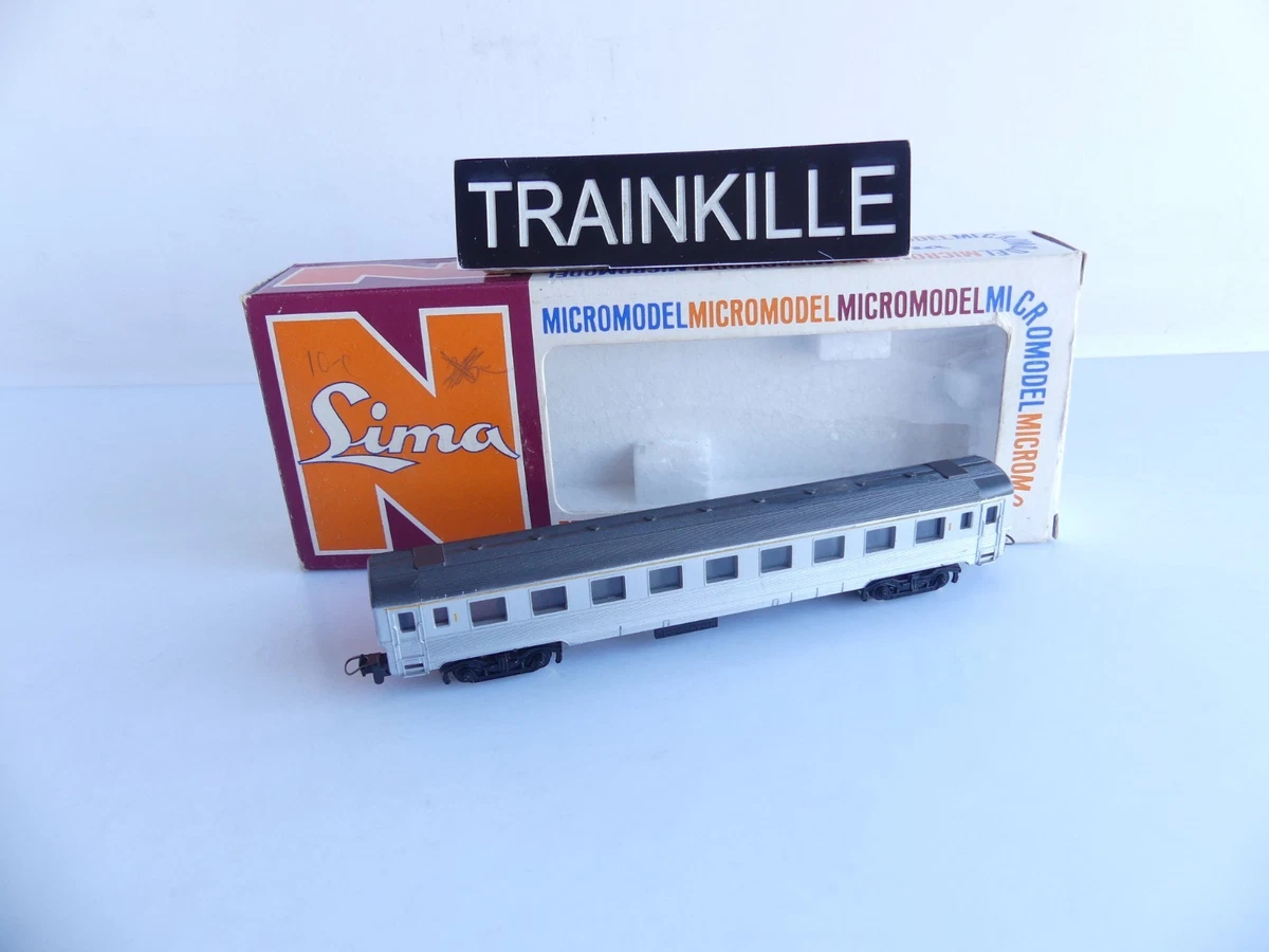 Lot de 9 votures voyageurs trans europ express nox jouef en ho 1/87