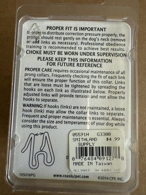 Extra Links For Titan Prong Training Collar Size X-Heavy 4.0 mm