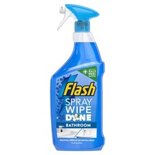 Flash Spray.Wipe.Done. Bathroom Antibac Cleaning Spray White Blossom 800ML, 4.26 per litre