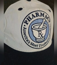 Pharmacy Ad Claritin Hat - Rare Pharmaceutical Promo Merch Pharma