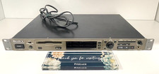 SONY MDS-E12 Professional MiniDisc Recorder Player Rack XLR Balanced Tested