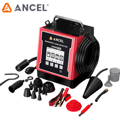 ANCEL L5000 PRO LCD Smoke Machine Leak Tester Vacuum Leak Detection EVAP Turbo