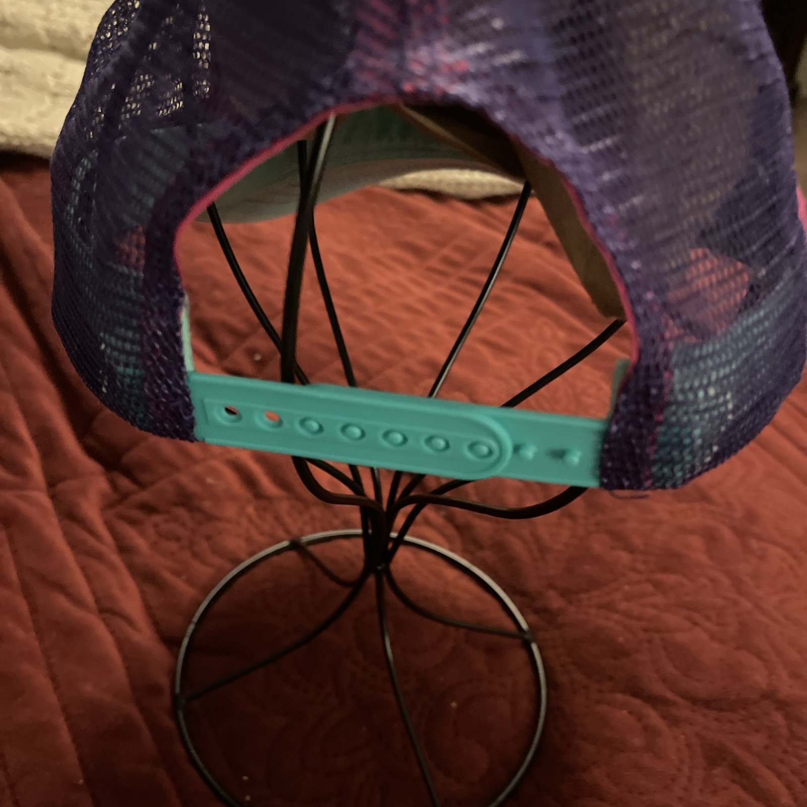 Ariat Baseball Cap Snapback Hat Mesh Back Colorfu… - image 4