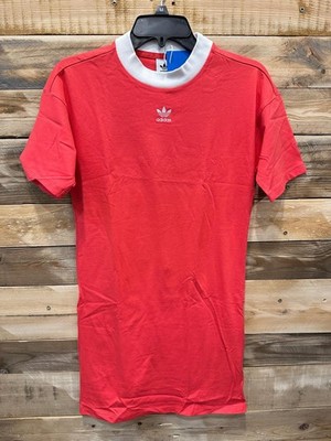 adidas Originals Women's Trefoil Dress - XS, Coral Pink, L1(B855T)