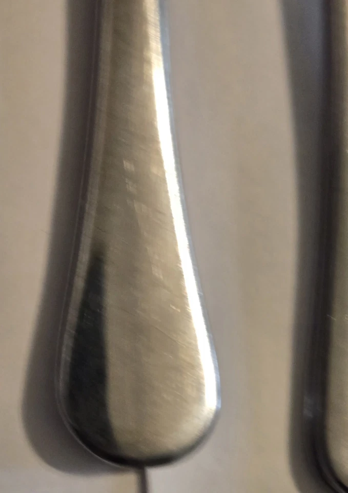 17 Used Mixed Flatware Pcs Cuisinart Elite TREVOUX   Stainless CFE 20P MIL - Image 2 of 4
