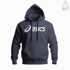 Asics Logo HOODIE Funny Made In USA S-3XL
