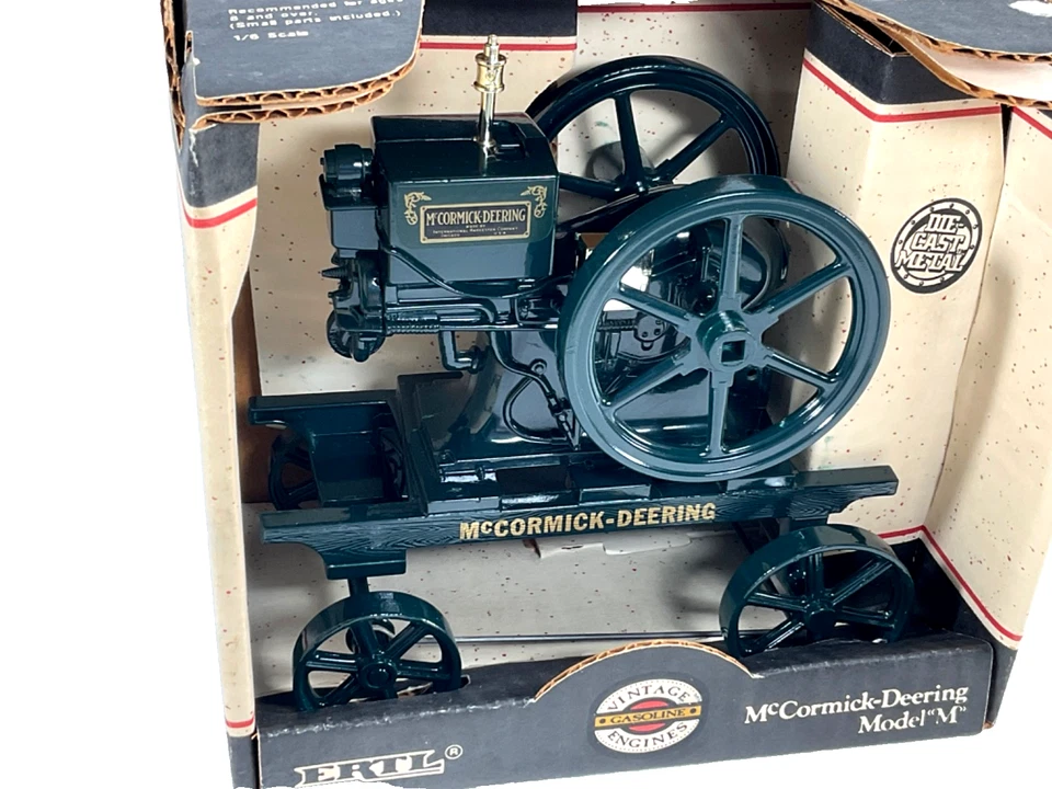 Vintage, 1990 ERTL, McCormick-Deering Model "M", #4351, 1/6, Made In USA, MIB - Image 3 of 4