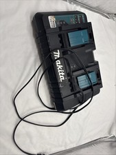 Makita DC18RD Dual Port Battery Charger 18V Li-Ion Ni-MH Black