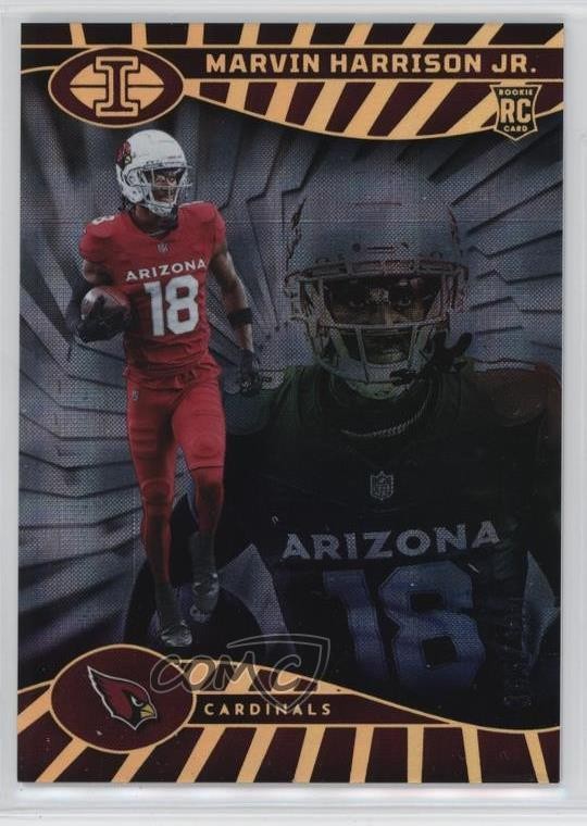 2024 Illusions Trophy Collection Mirrored /499 Marvin Harrison Jr Rookie RC 1t5x