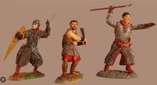 Conte 27101 Medieval War Norman Infantry Warriors Defending Set New
