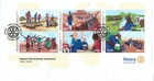 2024 Jersey Centenary of Rotary Club of Jersey Miniature Sheet First Day Cover