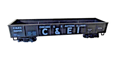 Chicago Eastern &illinois -CEI 82005 Gondola    -Kadee Couplers -Used