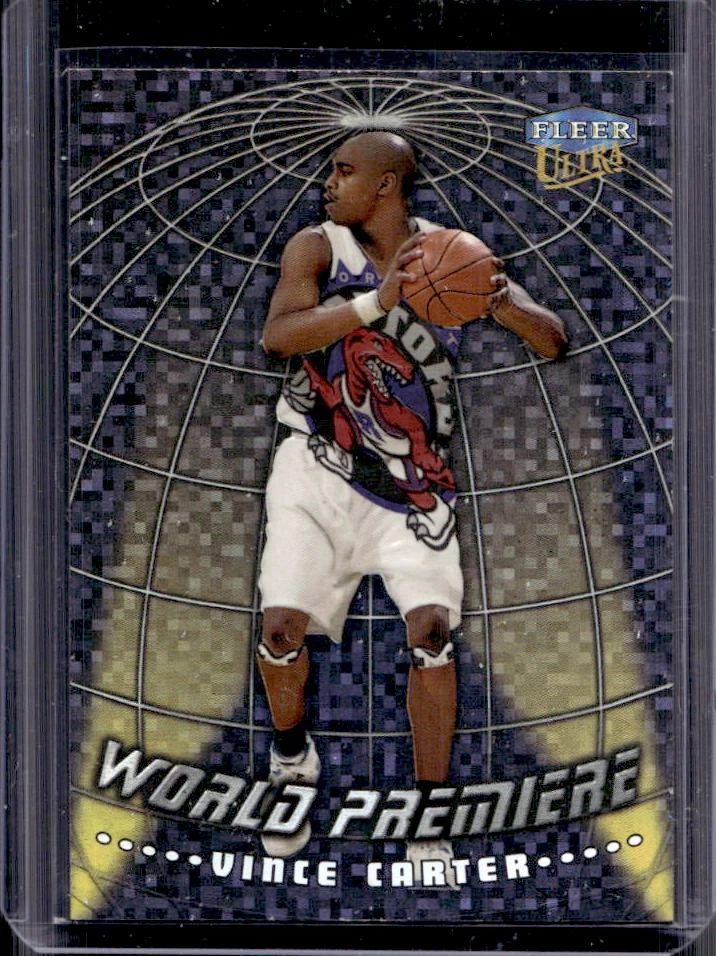 1998-99 Fleer Ultra Vince Carter World Premiere #14 WP Raptors