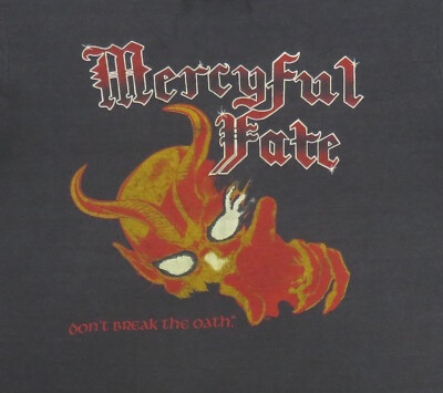 Mercyful Fate Vintage T Shirt 1984 Don't Break The Oath USA Tour
