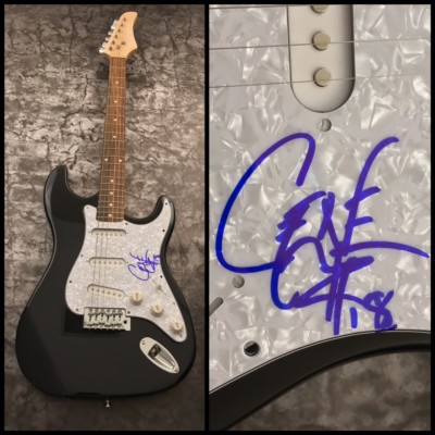 GFA Dethklok & Metalocalypse * GENE HOGLAN * Signierte E-Gitarre COA