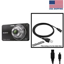 Sony Cyber-shot DSC-WX350 Digital Camera USB Cable Transfer Cord Replacement