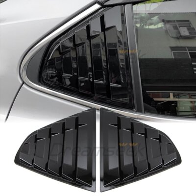 Heck Seiten Fenster Lamellen Abdeckung für Toyota Camry XV70 2018 2019 2020-2024