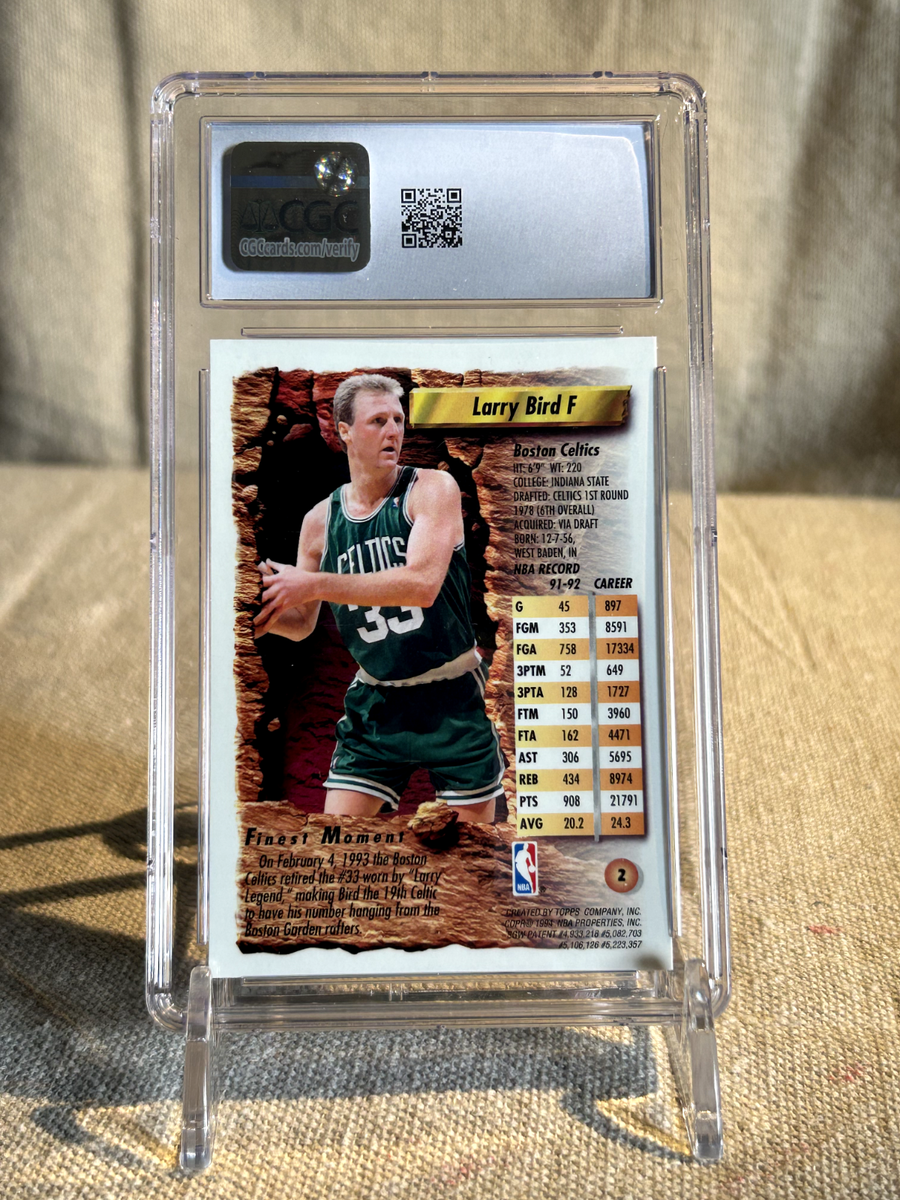 Buy 1993-94 Topps Finest - Larry Bird #2 online | eBay