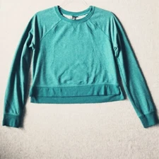 Sweaty Betty Womens Chelsea Cropped Sweatshirt Pullover Activewear Balletcore S