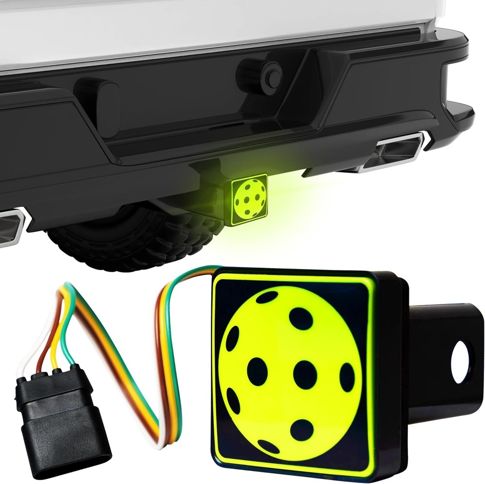 Pickleball Club Hitch Cover for Trucks SUVs and Trailers