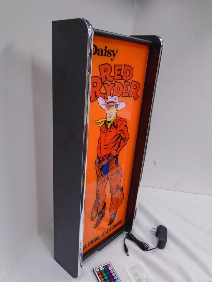 Daisy Red Ryder LED显示屏照明标志灯箱壁挂灯 — 第 3/4 张图片