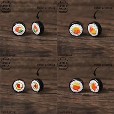 Custom Sushi Food Accessories for Minifigures -Pick Style  Leyile Brick