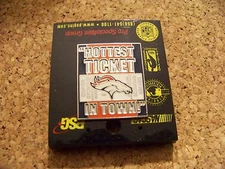 Denver Broncos Hottest Ticket in Town lapel pin NFL