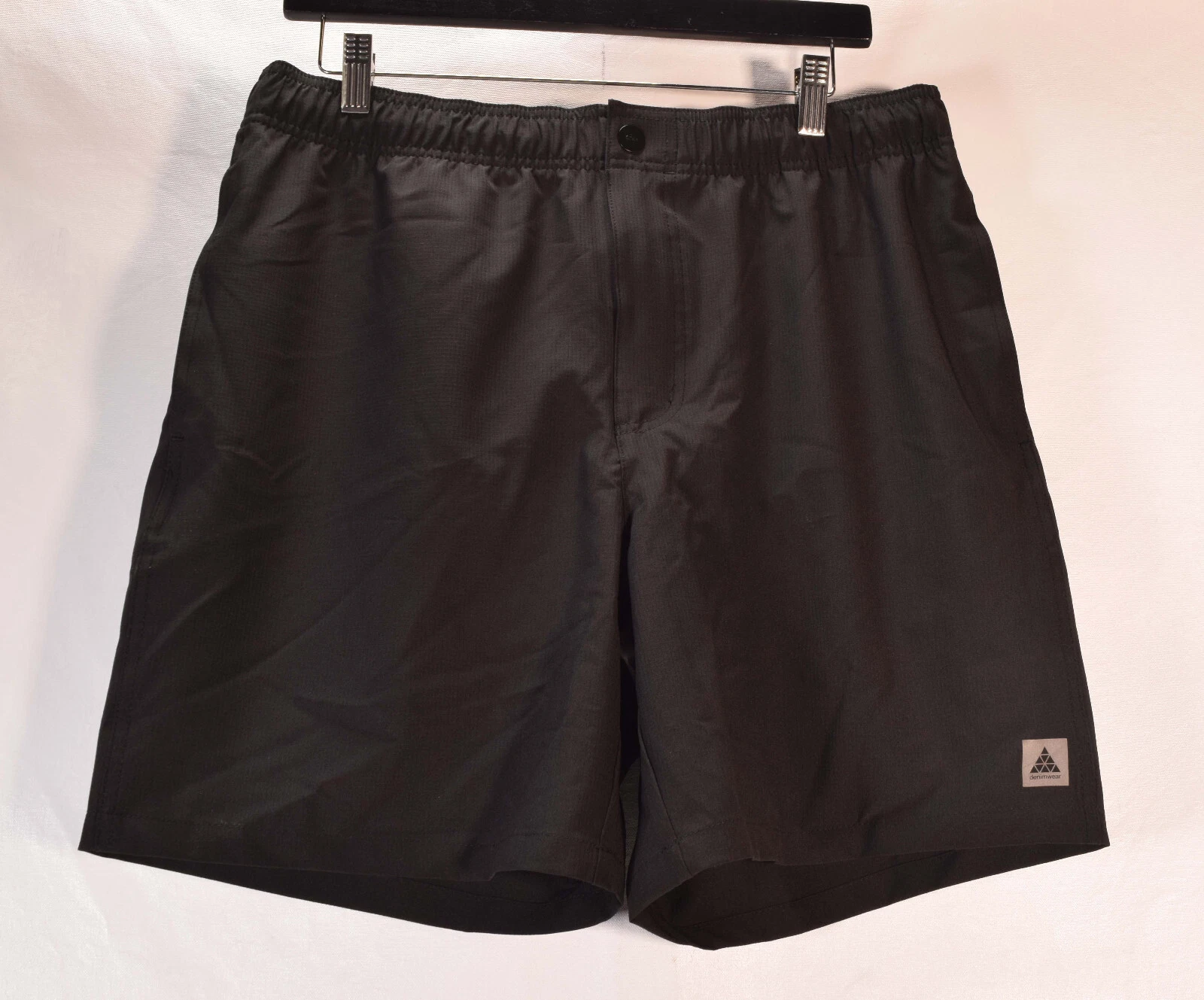 Zara Mens Running Shorts 4 Way Stretch Quick Dry Black L