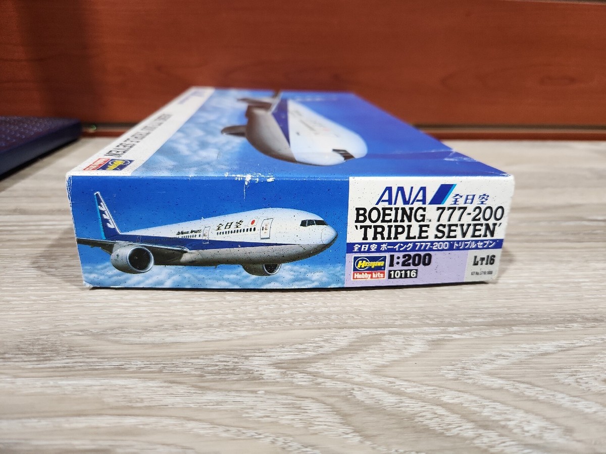 Hasegawa Boeing 777-200 ANA All Nippon Airways 1:200 Model Hasegawa Boeing 777-200 ANA All Nippon Airways 1:200 Model