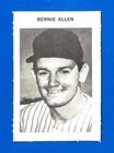 1969 Milton Bradley BASEBALL #5 BERNIE ALLEN NRMINT SENATORS (SB1)