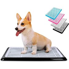 Dog Potty Tray/Puppy Pee Pad Holder 25  X20  Indoor Wee Training for Sm  Med