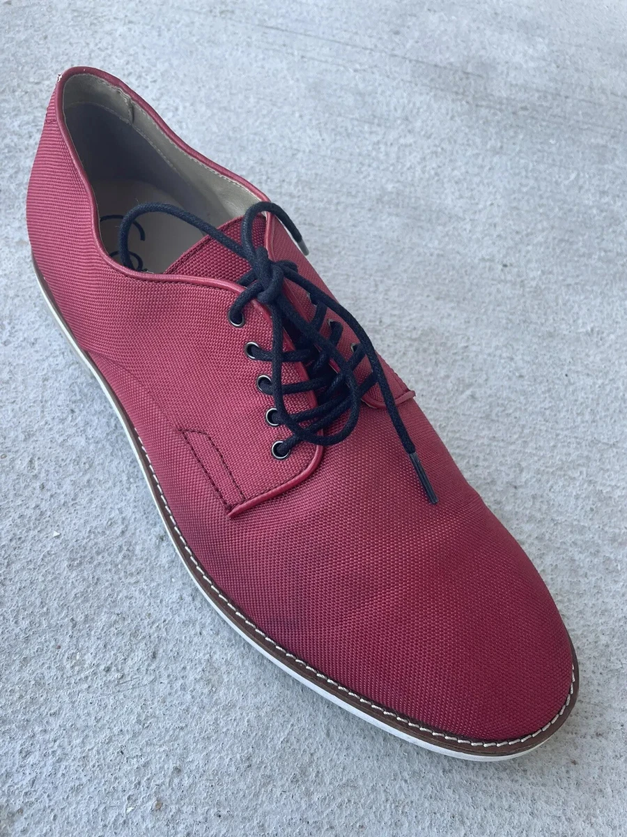 Red calvin cheap klein shoes