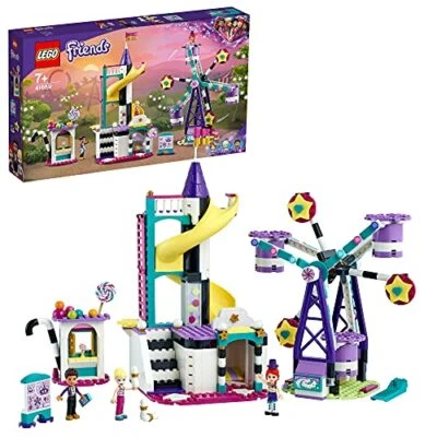 LEGO 41689 Friends Magisches Riesenrad mit Rutsche, 3 Spielfiguren, Jahrmarkt - Bild 1 von 4