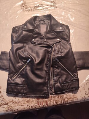 Children Motor Cycle Jacket By Primark Size-0