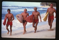 North Shore Laird Hamilton Barechested Barefoot Surfers Original Transparency