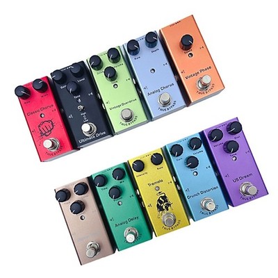 Professional Electric Guitar Overdrive Pedal for Guitar Bass Small Effect Pedal