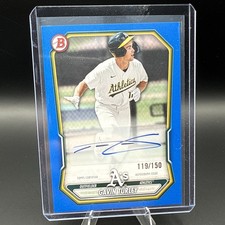 2026 Bowman PAPER Gavin Turley Blue Auto 119 /150