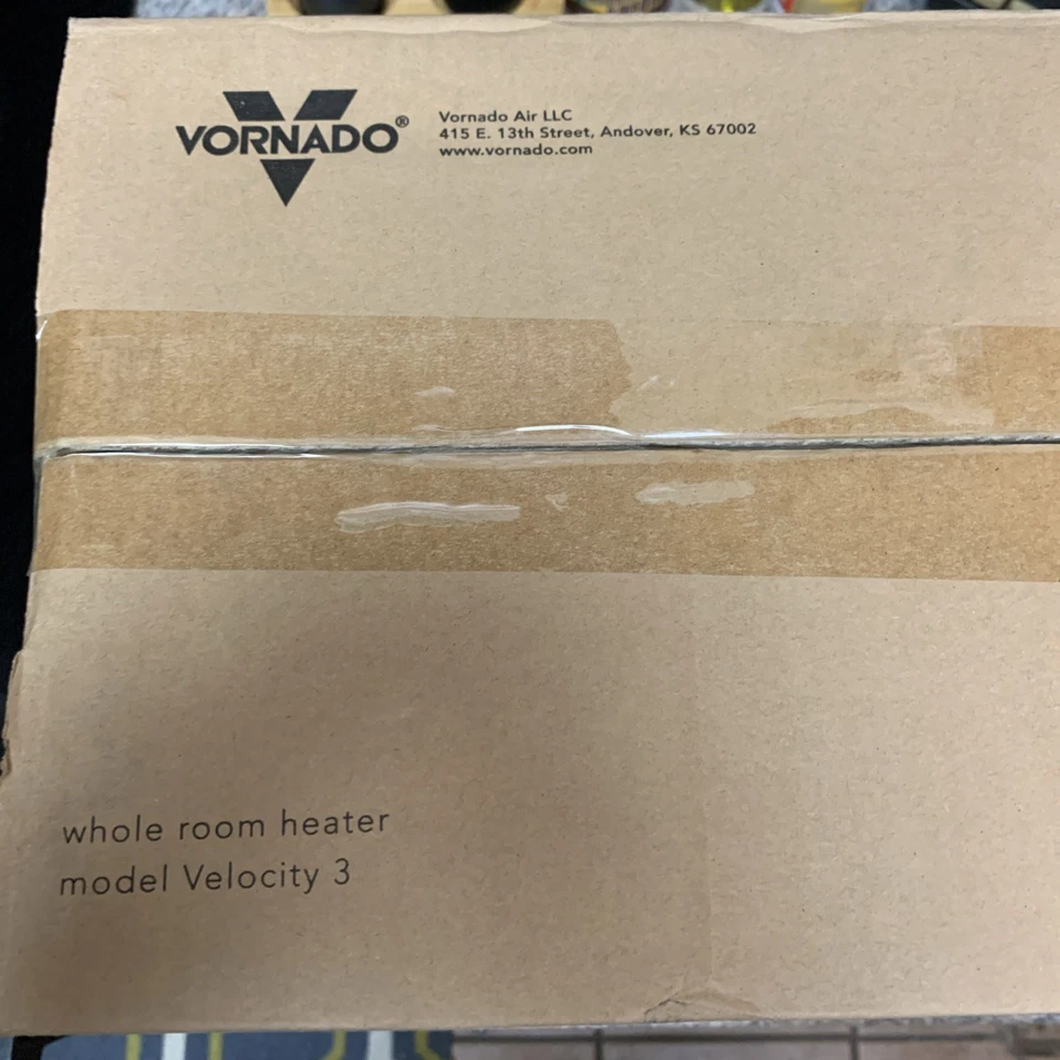 Calentador interior Vornado Velocity 3 (blanco) para toda la habitación Vortex ~ NUEVO Foto 3 de 4