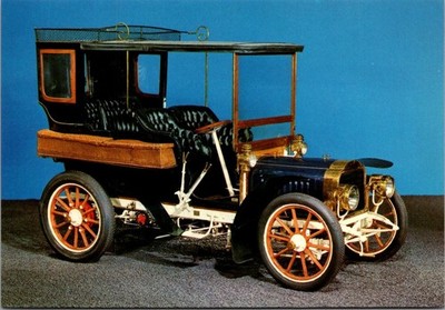 1903 MORS Double Phaeton 4x6 automobile Postcard