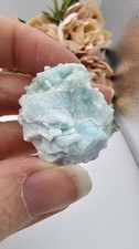 Rare Hemimorphite crystal Specimen blue Aragonite 22g Pakistan 3.5cm