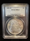 💥 PCGS Morgan Dollar 1883-O PCGS MS 64 New Orleans Mint 💥