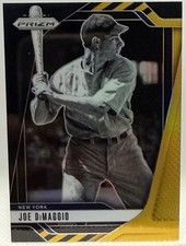 2025 Panini Prizm Joe DiMaggio Black Gold 2/5 New York Yankees