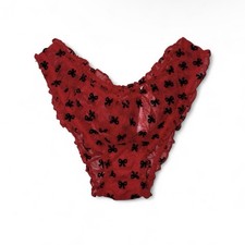 Vintage Victoria's Secret Dream Angels Collection Mesh With Bow Panty NWT