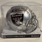 Bill Romanowski Signed Mini Helmet. Oakland Raiders Nfl Licensed. Beckett.