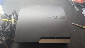 Sony PlayStation 3 Slim - PS3 System, 160 GB - Tested with games & 2 Controllers