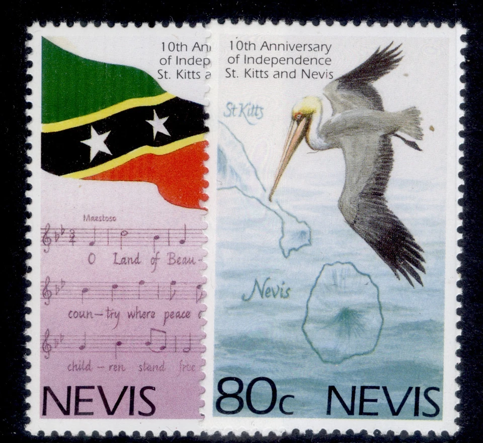 ST KITTS-NEVIS - Nevis 1987-96 NH ESTADO PERFEITO conjuntos/únicos SG472-976. ESCOLHA DA LISTA. - Imagem 2 de 4