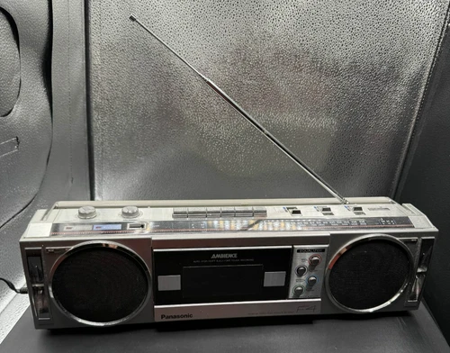 Panasonic RX-F4 Ambience Boombox AM/FM Radio Cassette Player