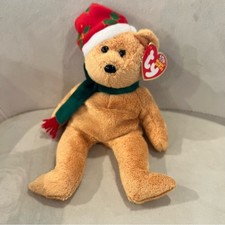 Ty Beanie Baby 2003 Holiday Teddy, NWT