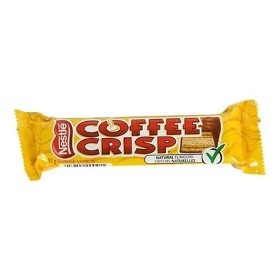 10 x COFFEE CRISP Chocolate Candy Bar 50g NESTLE Canadian FRESH FROM CANADA